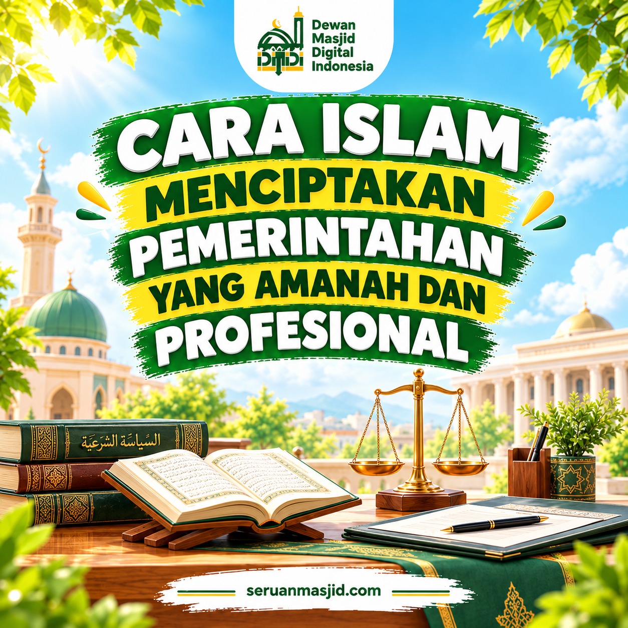 CARA ISLAM MENCIPTAKAN PEMERINTAHAN YANG AMANAH DAN PROFESIONAL